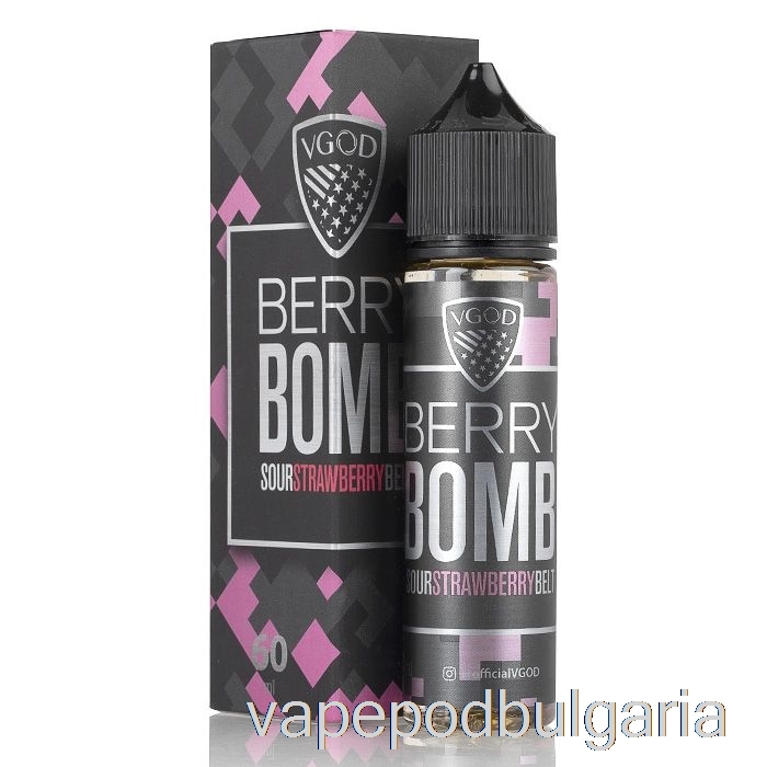 Vape Bulgaria Berry Bomb - Vgod E-liquid - 60ml 6mg